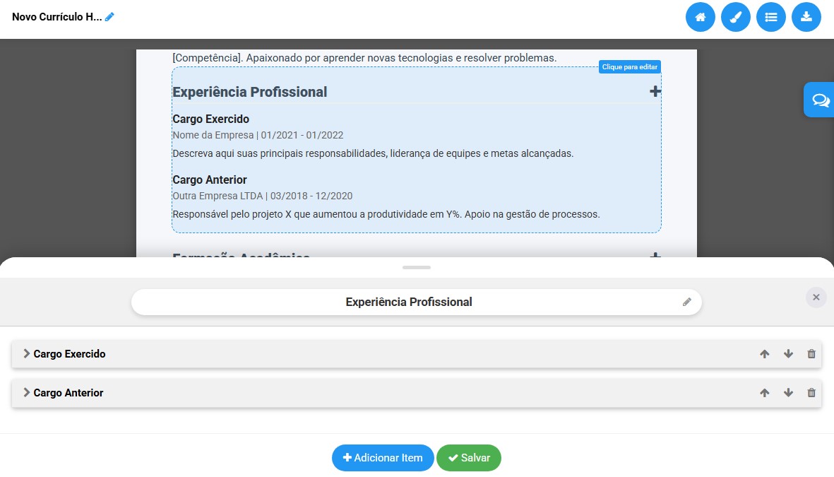 Edição em Tempo Real
