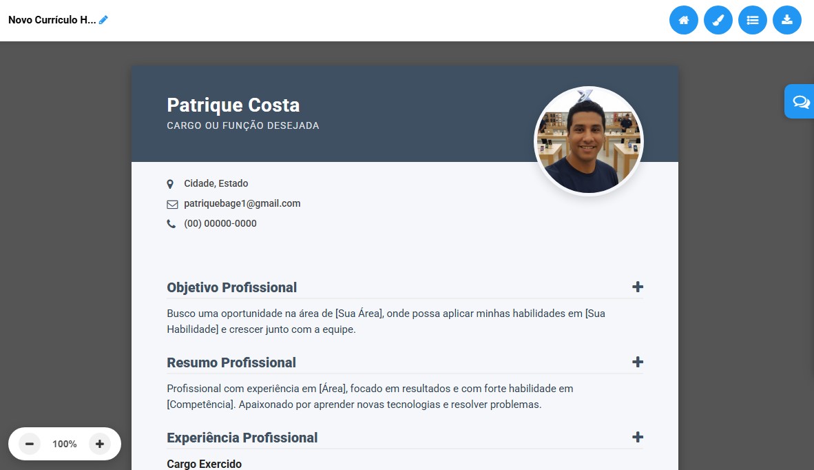 Modelos de Currículo